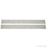 Photo of 8" Solid Racing Stripes Extra Long Hoor or Roof Section before application