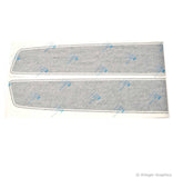 Photo of EZ Rally Racing Stripes Hood Section before application