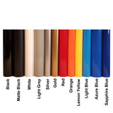 3M Scotchcal 50 vinyl color examples