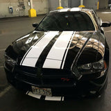 Universal 3M Vinyl Dual Rally Racing Stripes for Cars and Trucks