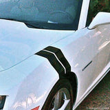 Photo of Hash Mark Stripes on a car. 